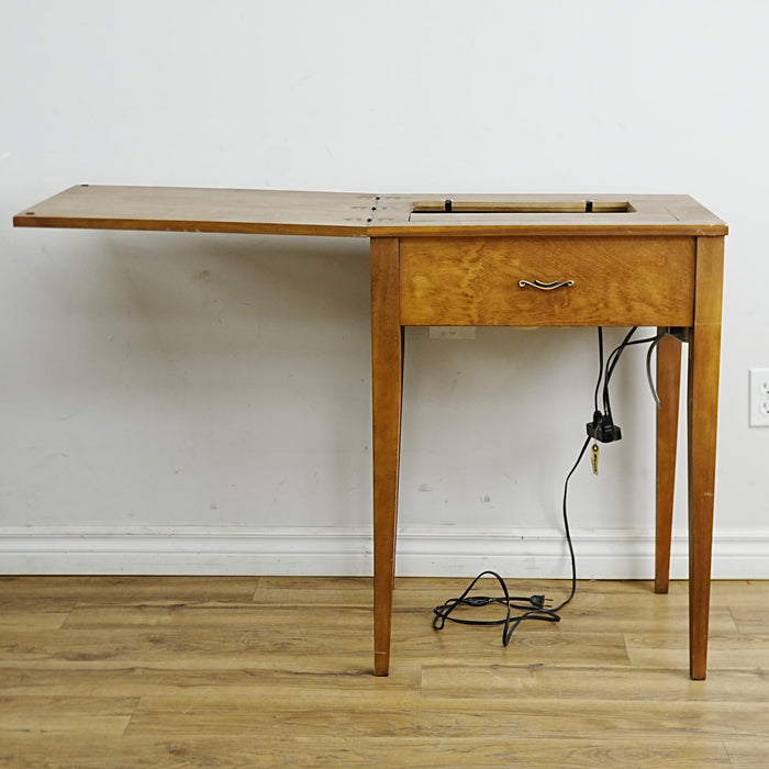 22x18x30-Inch Sewing Machine Table with Built‑In Viking Machine