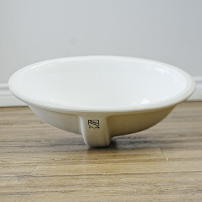 18x15-nch – White Ceramic Drop‑In Bathroom Sink – Gloss Finish