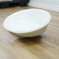 18x15-nch – White Ceramic Drop‑In Bathroom Sink – Gloss Finish