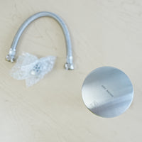 B. Nickel Pop-up Glass Drain & Overflow for Bathroom Sink – TY-5632ST-1
