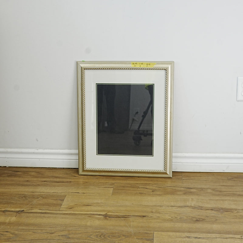 19×1×23‑Inch Decorative Frame – Metallic Finish with Ornate Edge