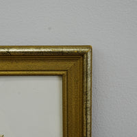 19×1×23‑Inch Framed Artwork – Impressionist Garden Scene in Gold Frame