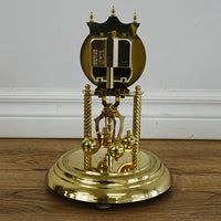 8×8×12‑Inch Clock with Glass Dome