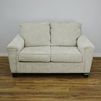 64×38×36–Inch Loveseat – Light Gray Textured Upholstery