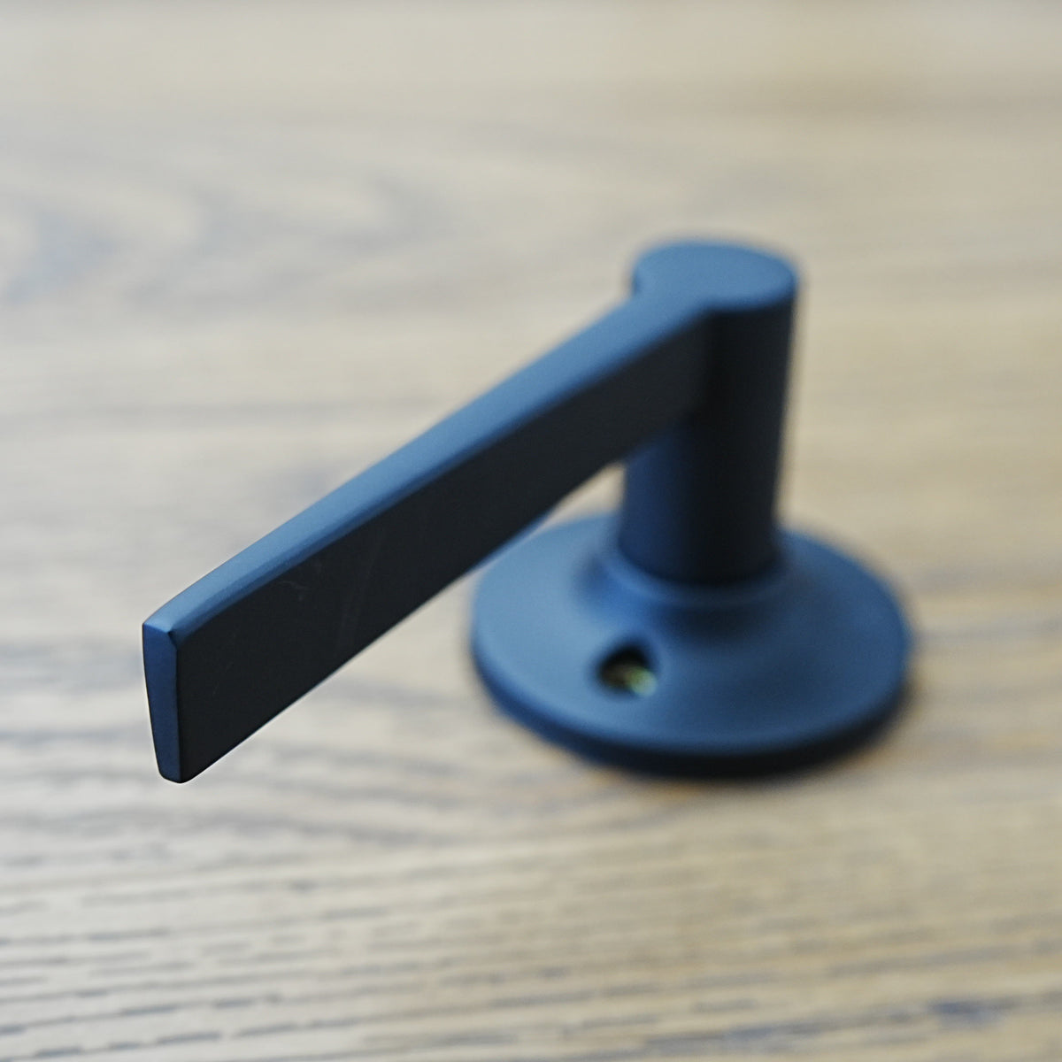 Julia Lever Dummy Set – Matte Black, Round Rosette – B2X17J-19
