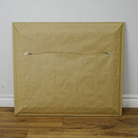 30×1×25–Inch Ornate Gold Framed Coastal Painting — Signed CHAPMAN