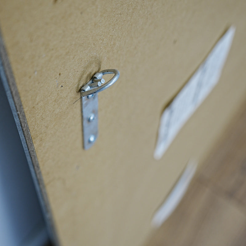 30×1.25×36–Inch Full‑Length Mirror — Angled Textured Frame, Wood Core