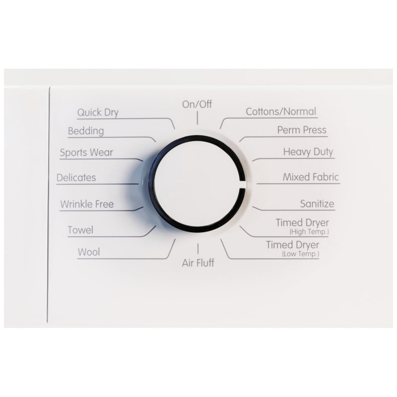 24-Inch Blomberg 3.7 cu. ft. White Electric Dryer - DV17600W