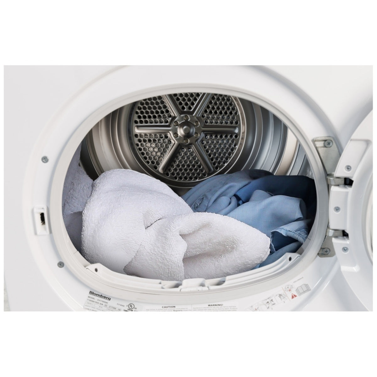 24-Inch Blomberg 3.7 cu. ft. White Electric Dryer - DV17600W