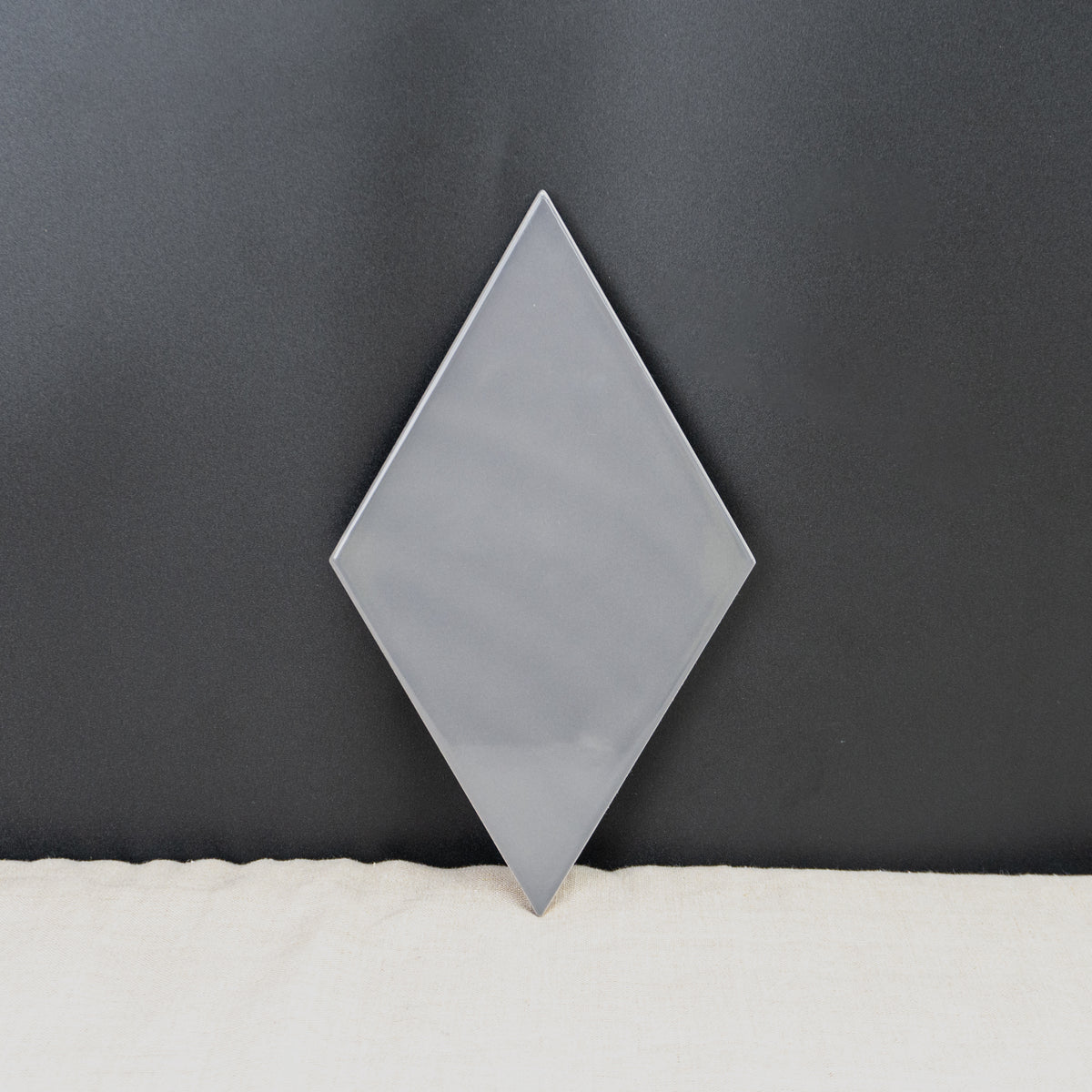 6" x 10" Dark Grey Rhombus Ceramic Wall Tile 50 pcs (9.5 sq ft/box) 50/box