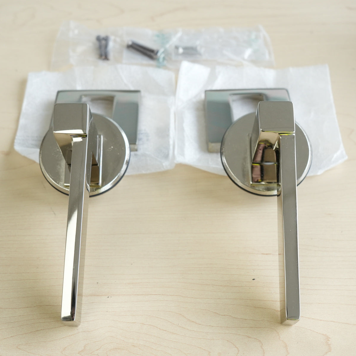 Louisiana Dummy Lever Set, Right H, Polished Chrome, 1041-2LOUSRRH14