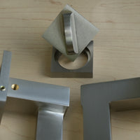 Louisiana Privacy Lever Set on Square Roses, Right H, 8025LOUESRMR15S