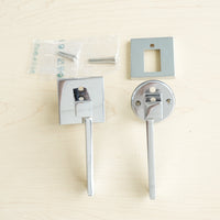 Louisiana Privacy Lever Set, Right H, Polished Chrome, 2001LOUSRRH26
