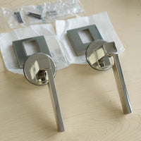 Louisiana Dummy Lever Set, Right H, Polished Chrome, 1041-2LOUSRRH14