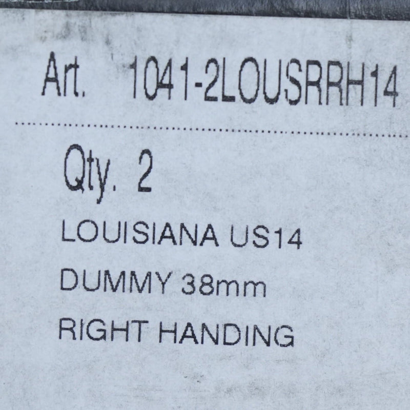 Louisiana Dummy Lever Set, Right H, Polished Chrome, 1041-2LOUSRRH14