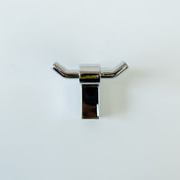 Double Robe Hook 3"W - Polished Chrome