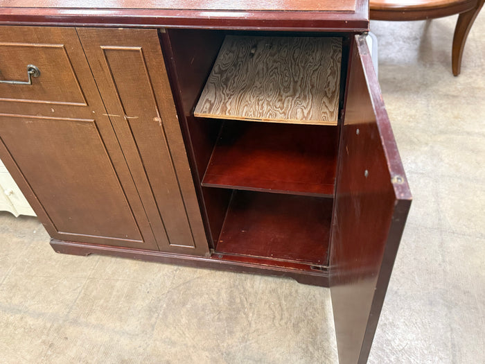 Dark Brown Wooden Buffet