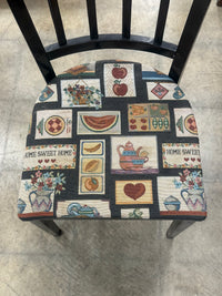 Light Brown Wooden Dining Table Set