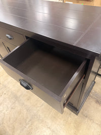 Midnight Brown Wood Sideboard