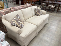 Beige 3-Seater Sofa