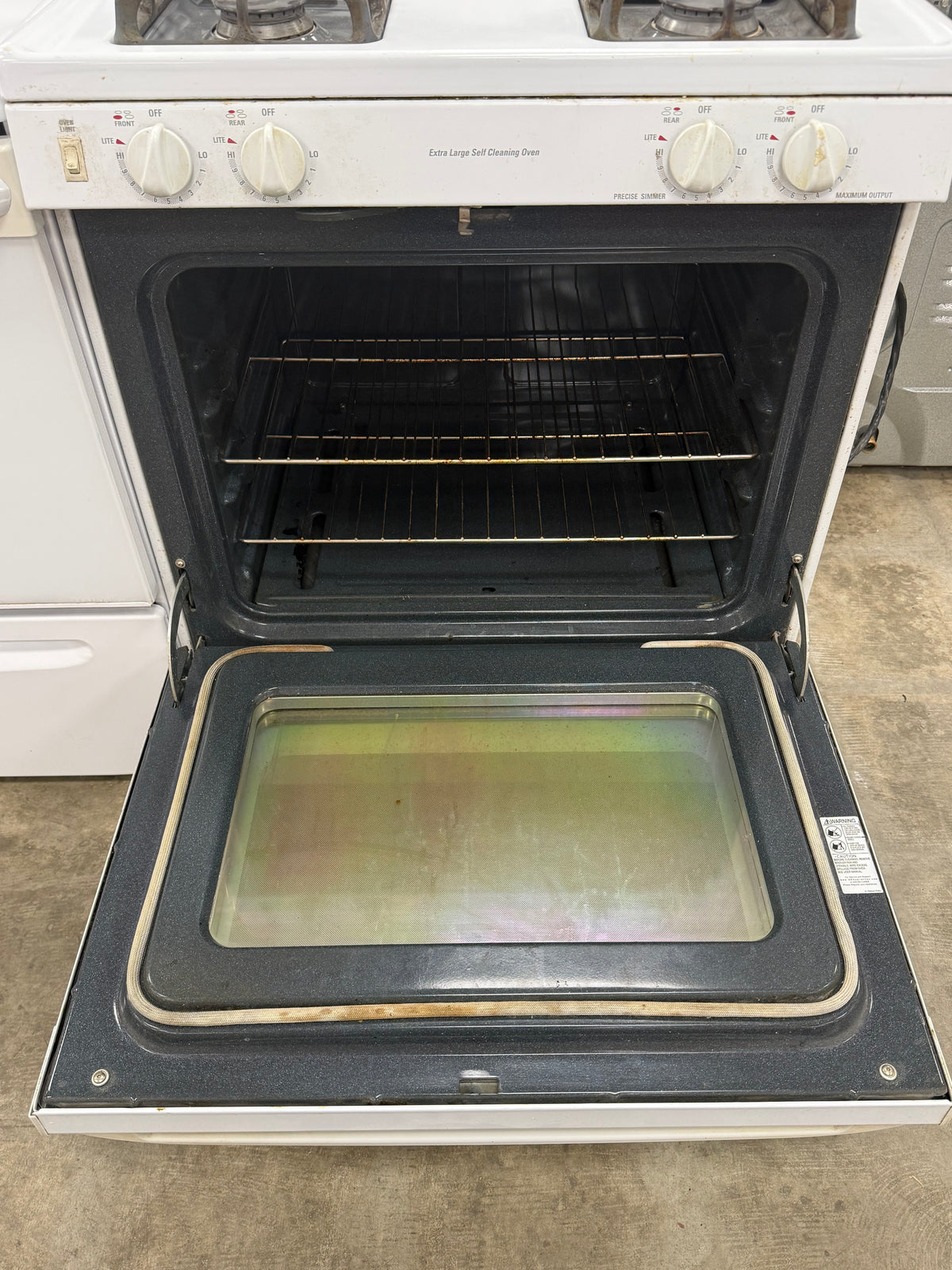 White Spectra Gas Stove
