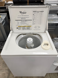 White Whirlpool Top-Loading Washer