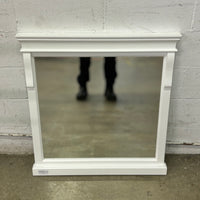 Foremost Naples 30 x 32-in. Framed Mirror in White