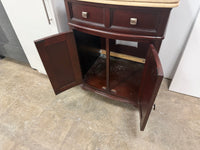 Mahogany Wood Freestanding Bathroom Vanity