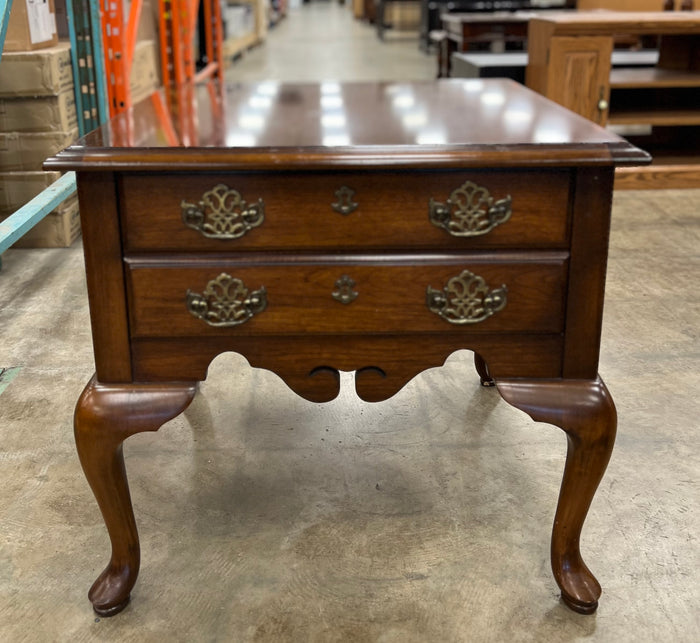 Brown Wooden End Table