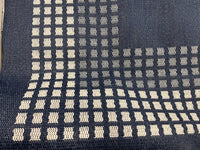 Hampton Bay Navy and White Area Rug - 7 ft 7 in x 10 ft x 10 in