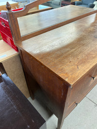 60"W Antique Solid Wood Sideboard