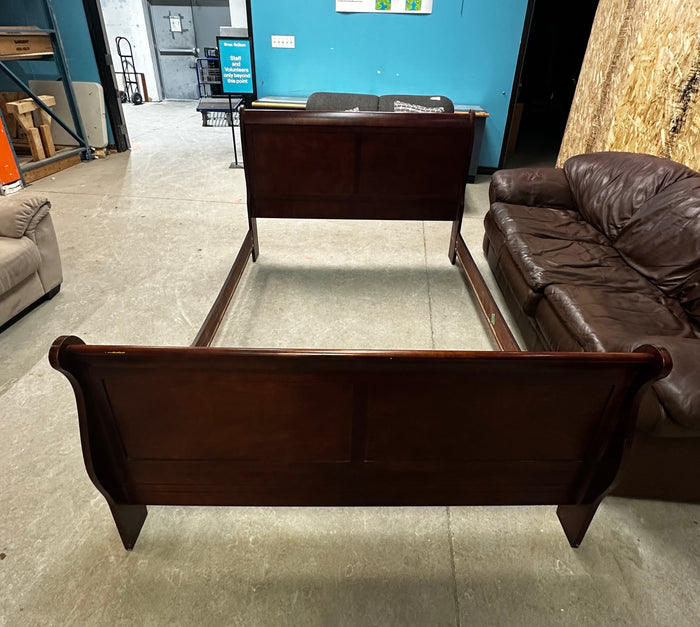 Double Sleigh Style Bed Frame