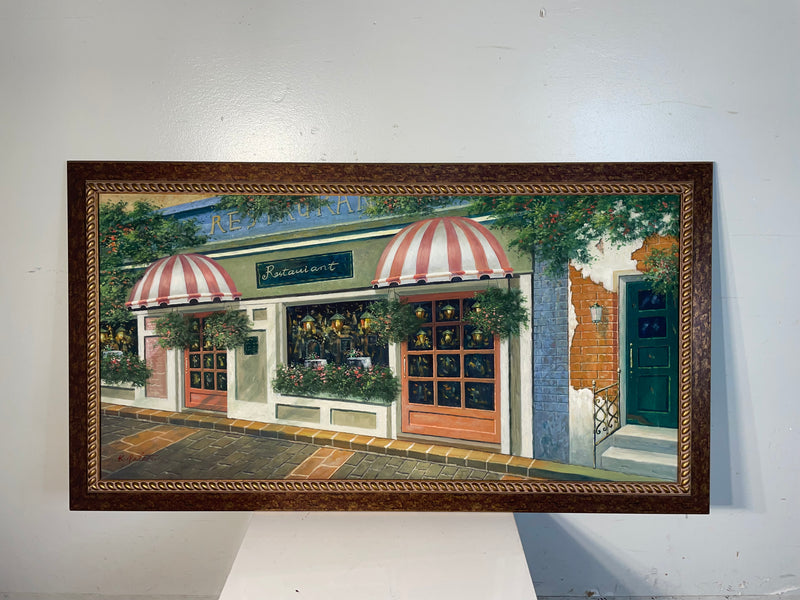 Restaurant Store Front Artwork