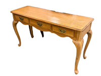 Honey Brown Hallway Table