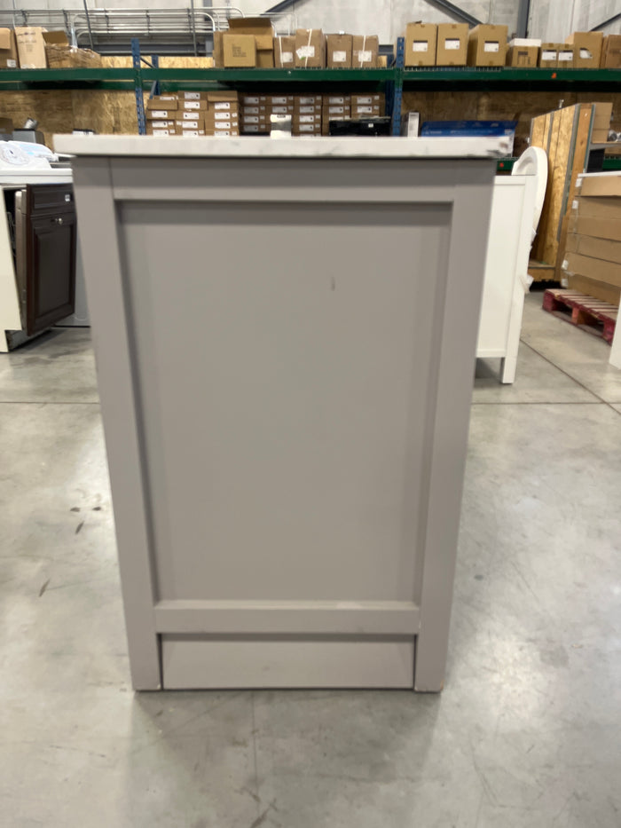 60"W Grey Ikou Bathroom Vanity