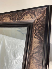 Laminated Pattern Framed Mirror