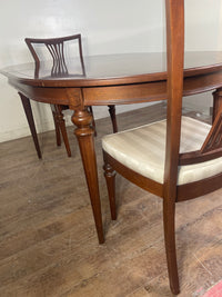 Solid Wood Dining Table with 2 Chairs