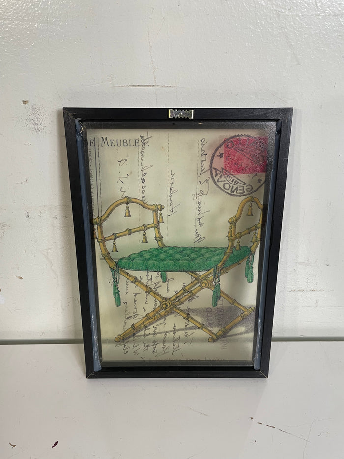 Framed Glass Art - De Meuble