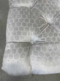 Silver Ottoman