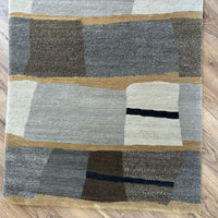 3x5-ft Taba Blackstone Rug, 100% Wool, 2-0047301