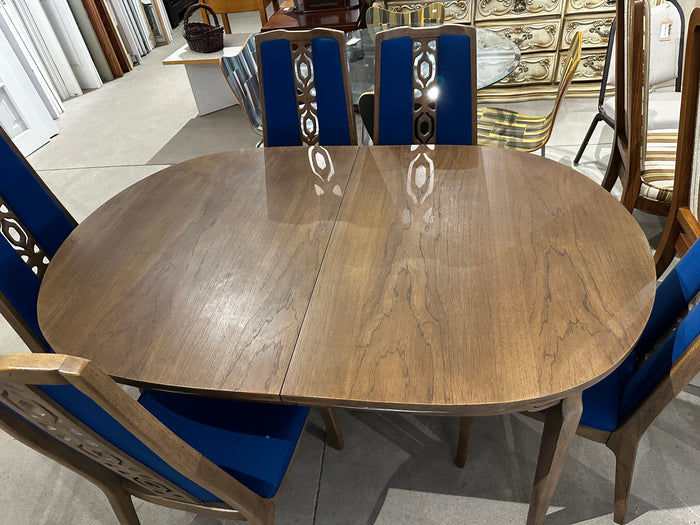 MCM Dining table and 6 chairs