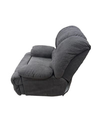 Dark Grey Fabric Recliner Rocker