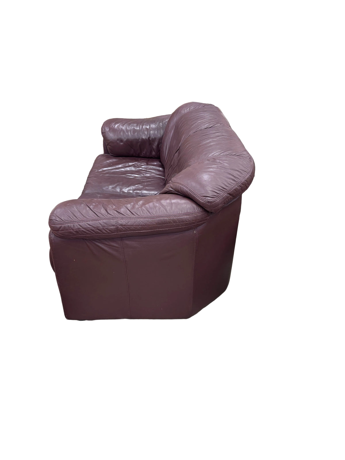 Vintage Burgundy Loveseat