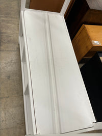 Tall White Open Wardrobe