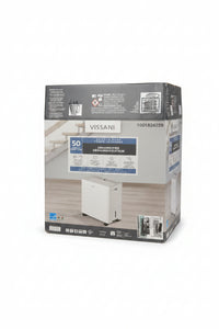Vissani 50 Pint Capacity Portable Dehumidifer, 4,500 Sq. Ft Coverage