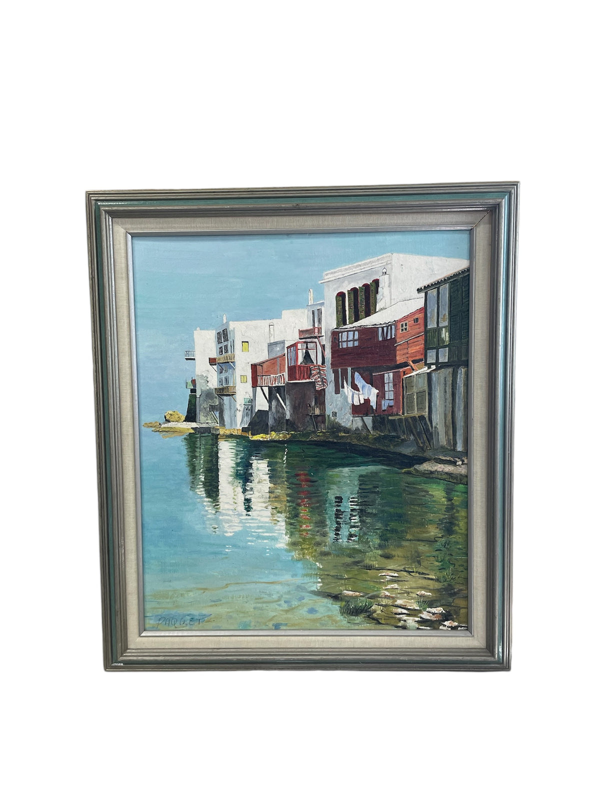 Framed Venice Artwork