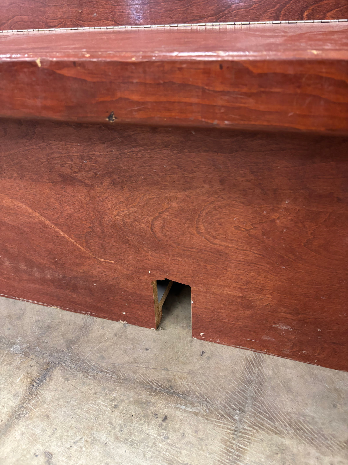 Wooden Bench with Storage