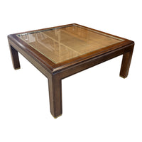 Large Midcentury Wooden Coffee Table