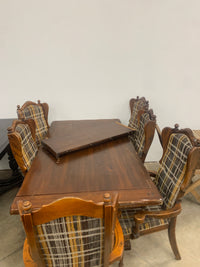 Solid Wood Country Chic Dining Table