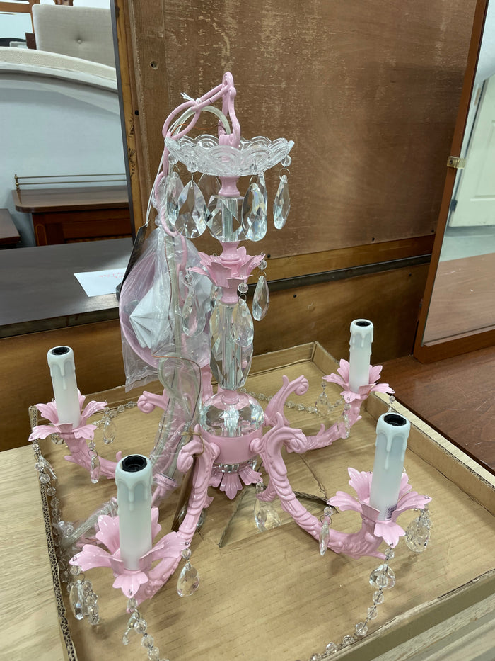 Pink Princess Chandelier